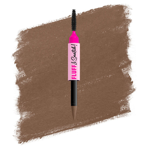 [NEW & EXCLUSIVE] Fluff & Snatch Brow Powder Pen, 24H Wear, Cream To Powder Eyebrow, Transfer-Resistant Formula, NYX Professional Makeup - Shade: 02 Taupe