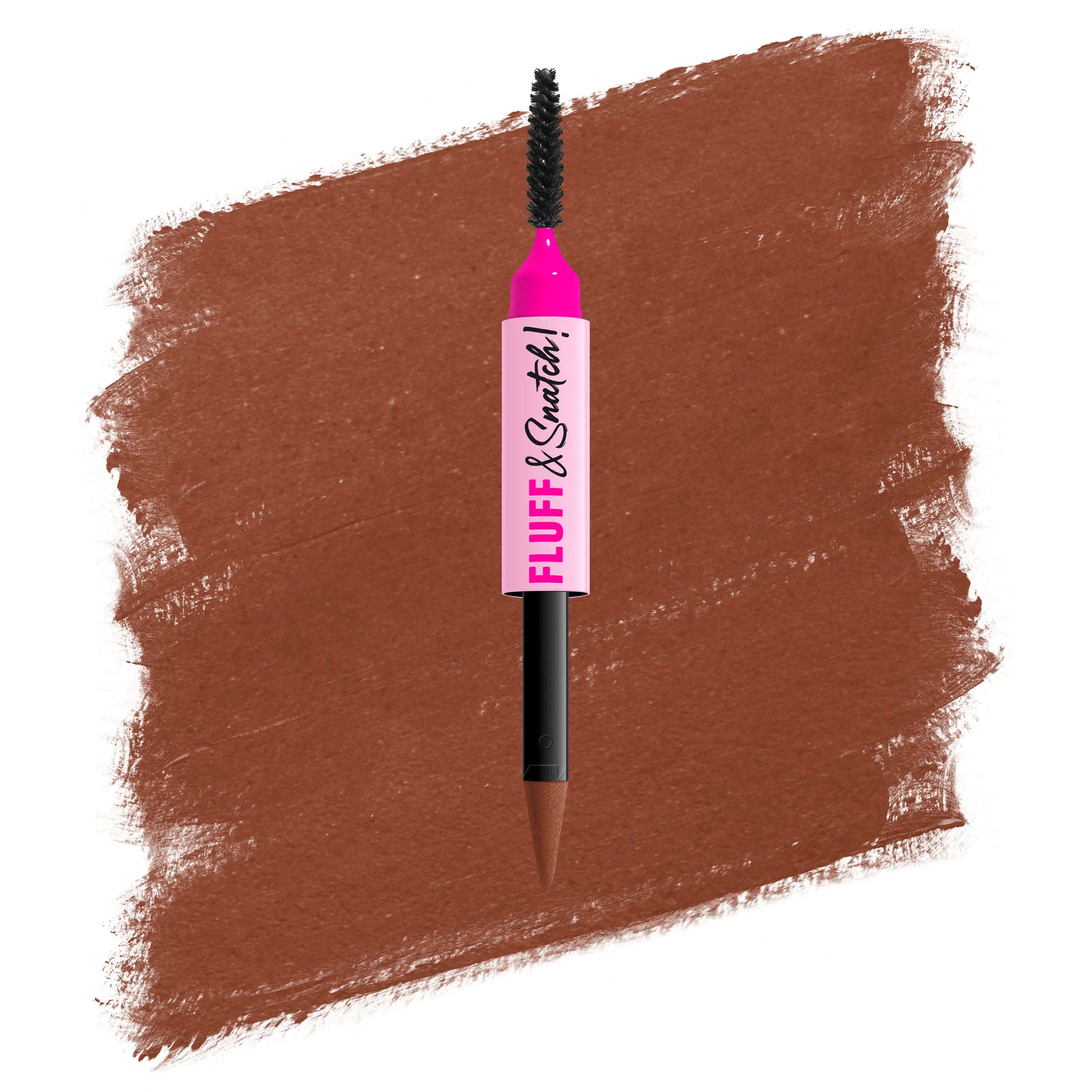 [NEW & EXCLUSIVE] Fluff & Snatch Brow Powder Pen, 24H Wear, Cream To Powder Eyebrow, Transfer-Resistant Formula, NYX Professional Makeup - Shade: 03 Auburn